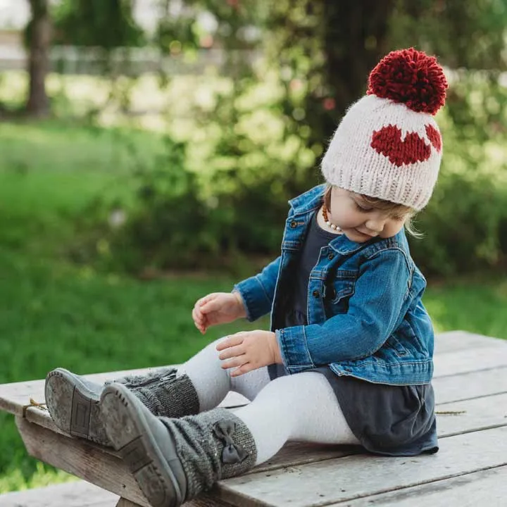 Sweetheart Knit Beanie Hat