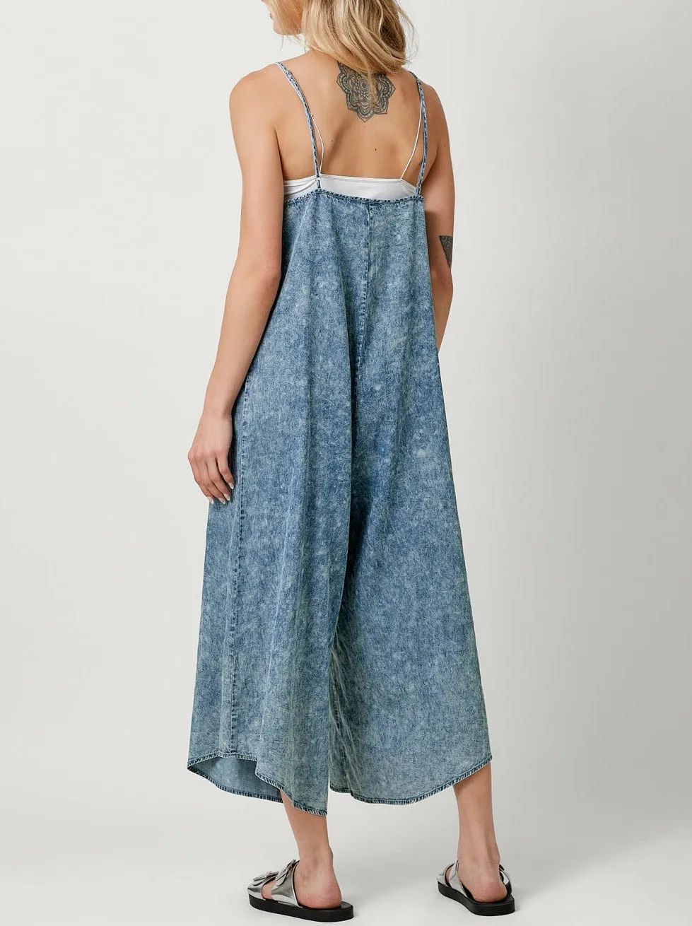 Tencel Cami Baggy Jumpsuit