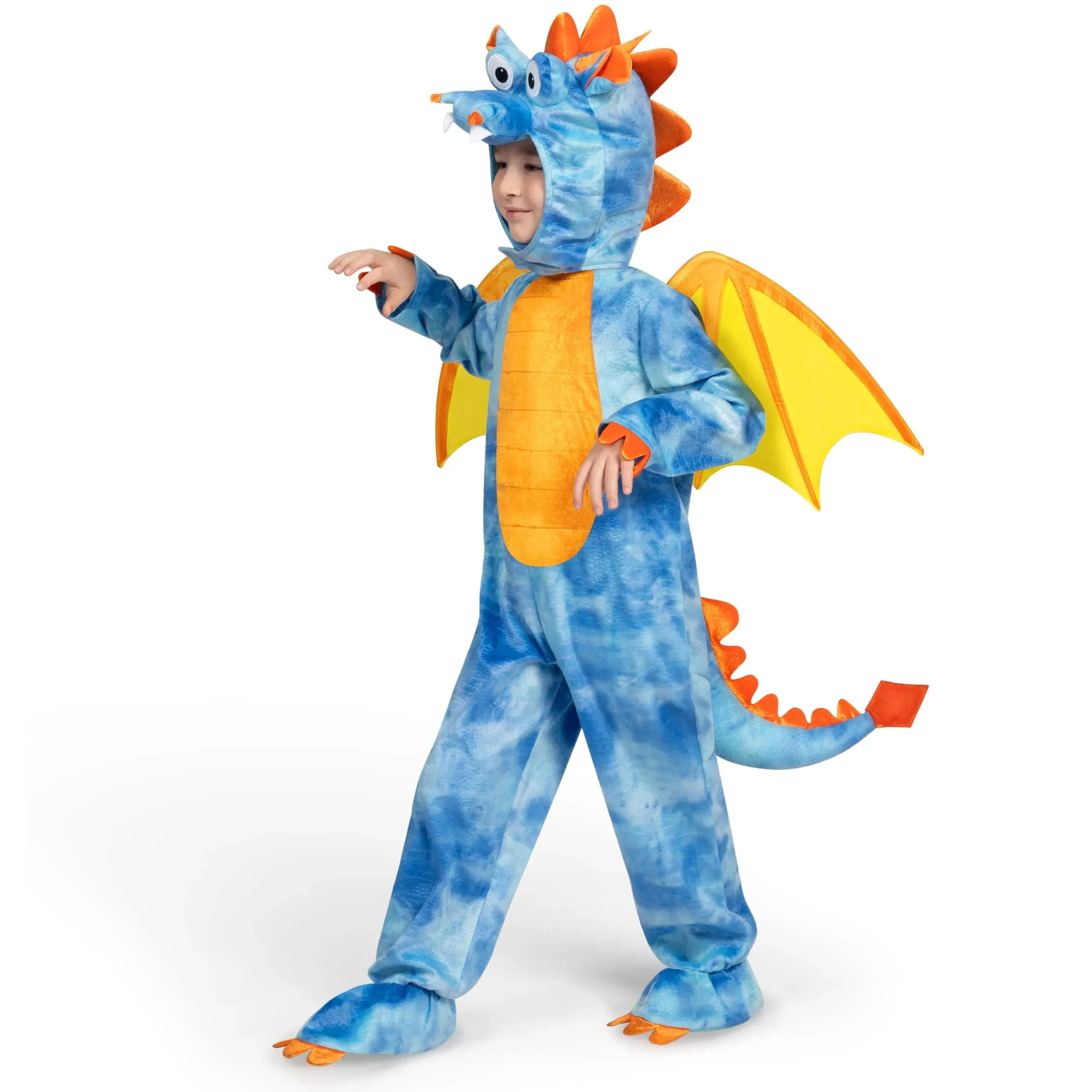 Toddler Dragon Costume with Tail Wings for Kids Role Play