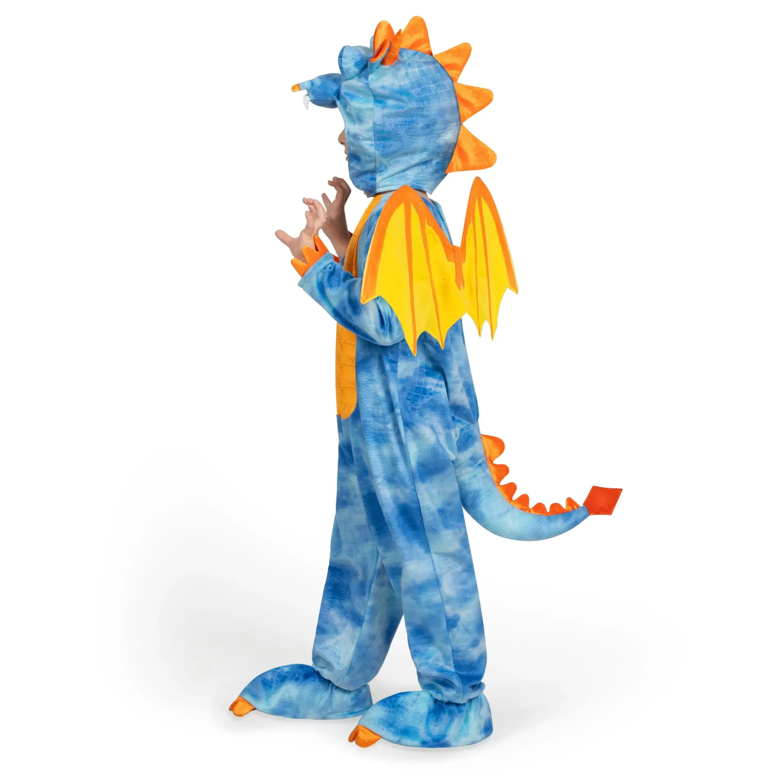 Toddler Dragon Costume with Tail Wings for Kids Role Play