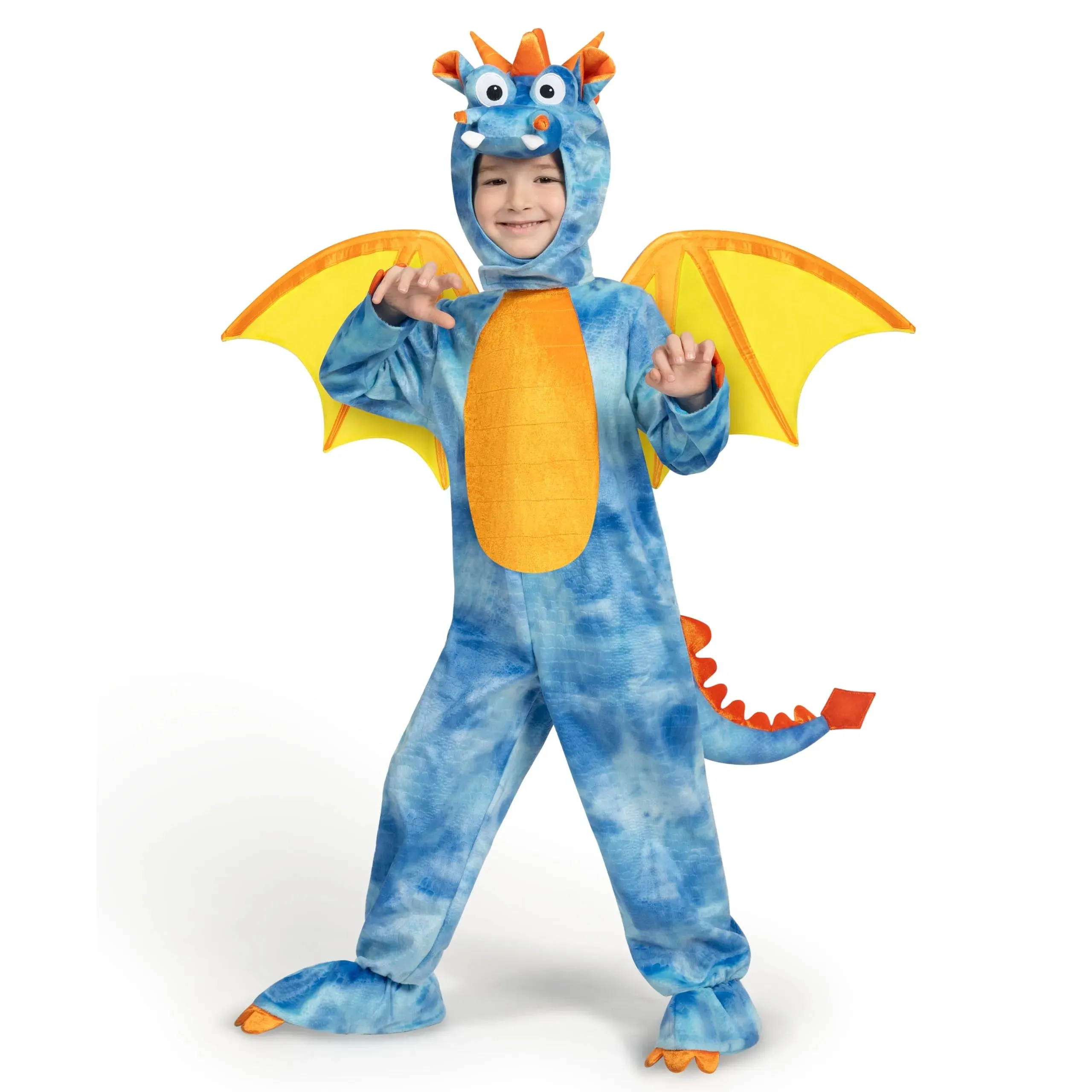 Toddler Dragon Costume with Tail Wings for Kids Role Play