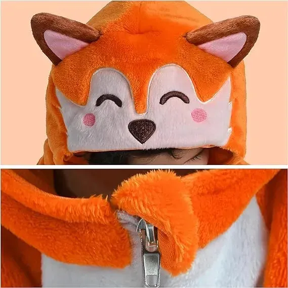 Toddler Fox Romper Animal Costume One-piece Pajama