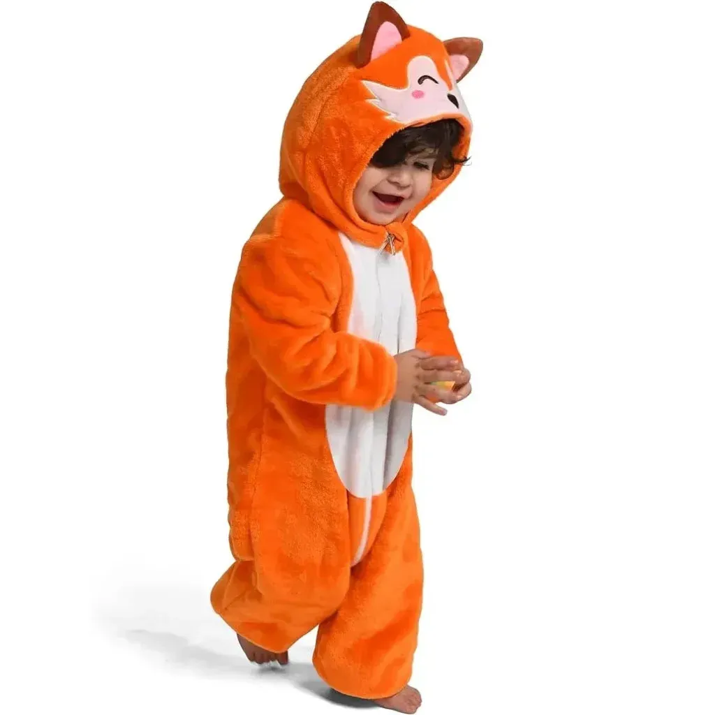 Toddler Fox Romper Animal Costume One-piece Pajama