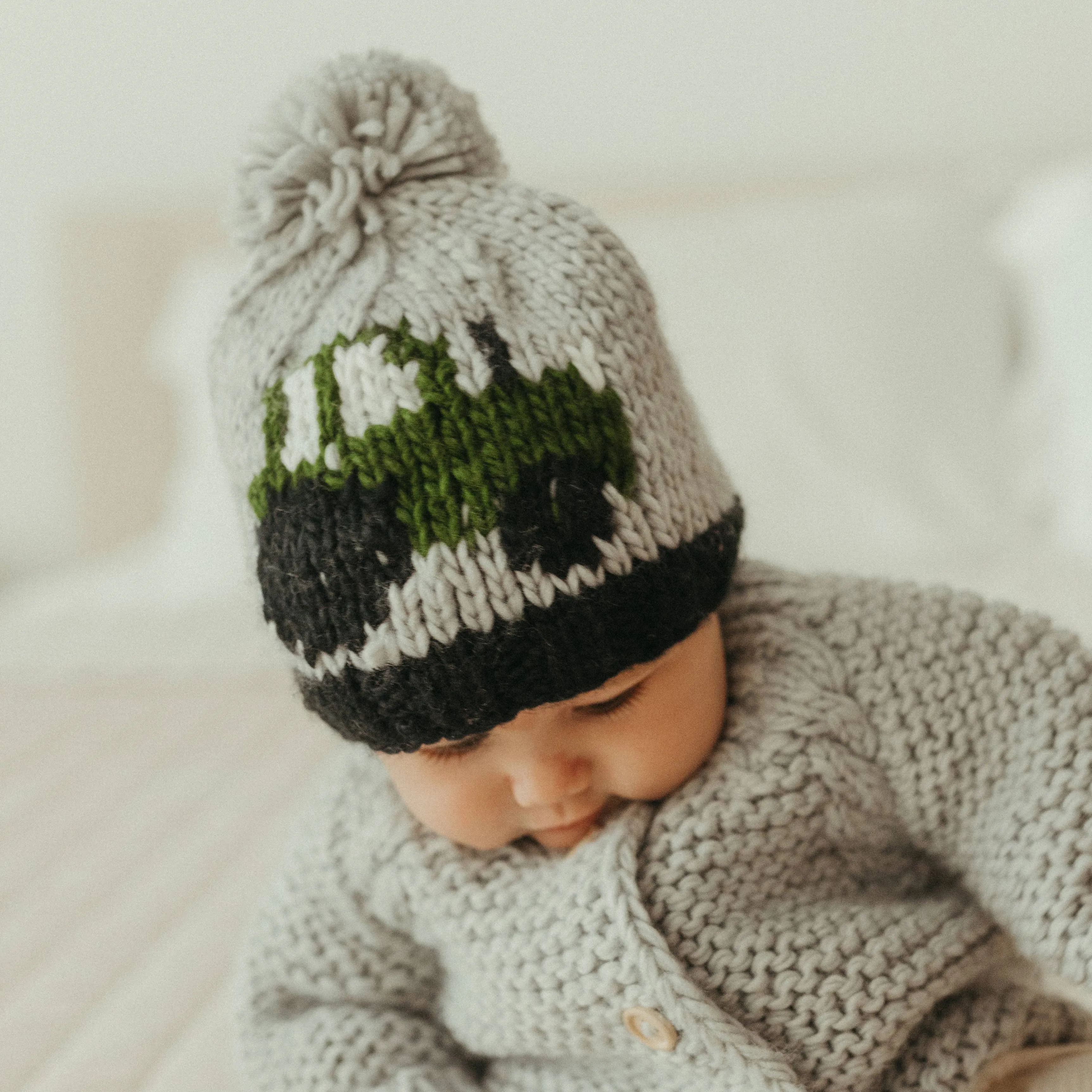 Tractor Beanie Hat - Toddler