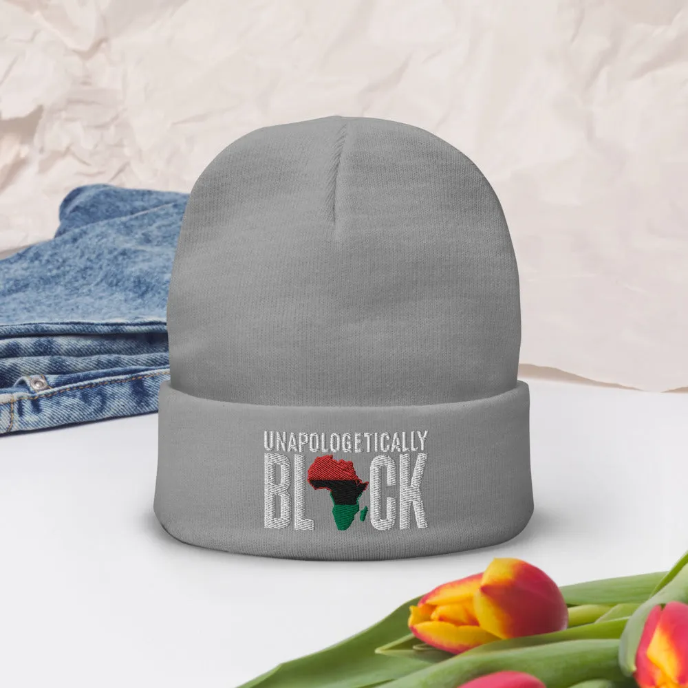 Unapologetically Black RBG Knit Beanie