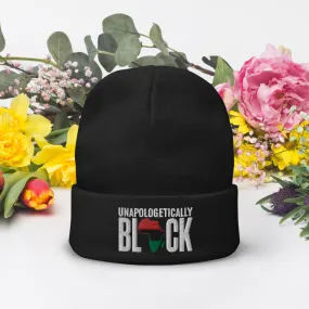 Unapologetically Black RBG Knit Beanie