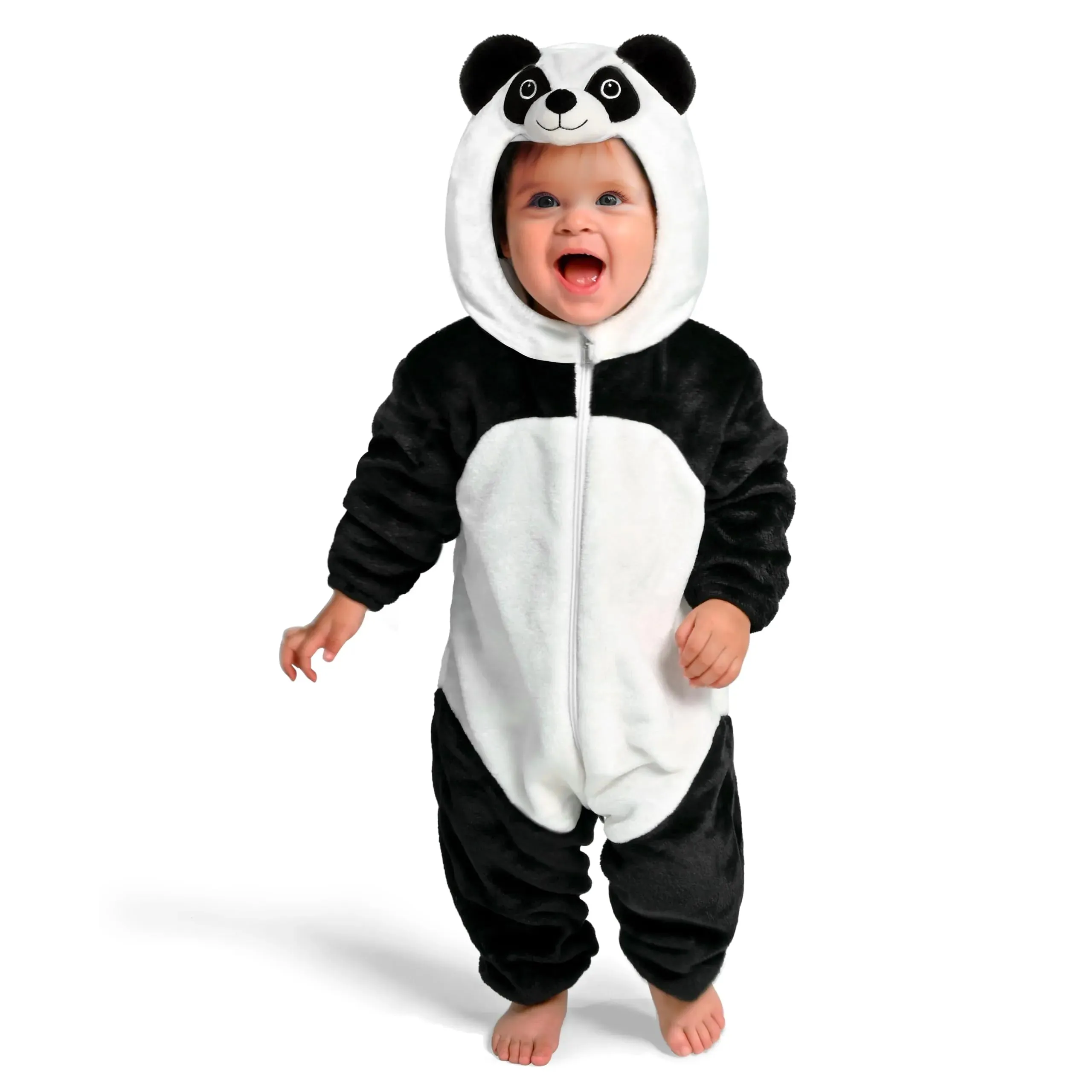 Unisex Baby Panda Outfit Animal Costume One-piece Pajama