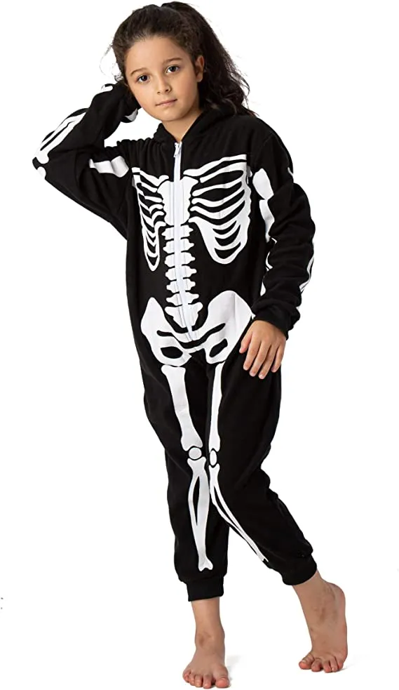 Unisex Kid Skeleton Family Matching Pajama jumpsuit - Child