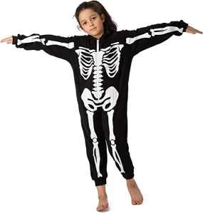 Unisex Kid Skeleton Family Matching Pajama jumpsuit - Child