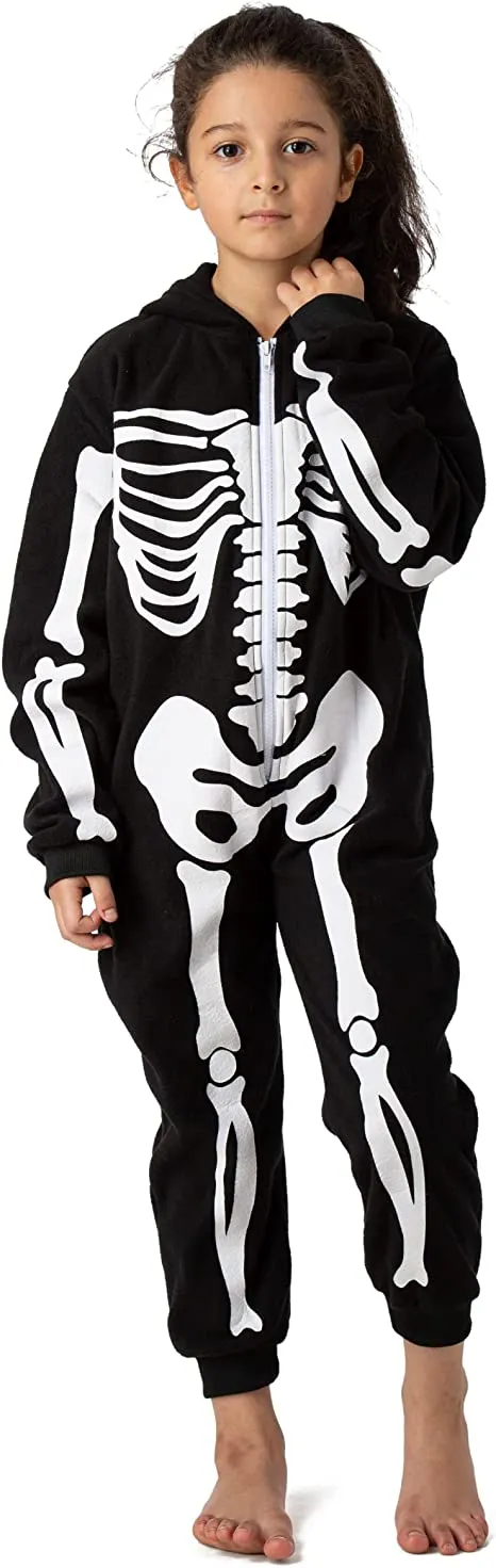 Unisex Kid Skeleton Family Matching Pajama jumpsuit - Child