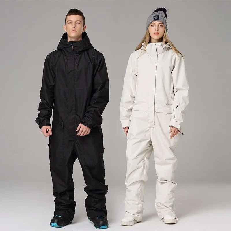 Waterproof Hiking Jumpsuit Skiing Set