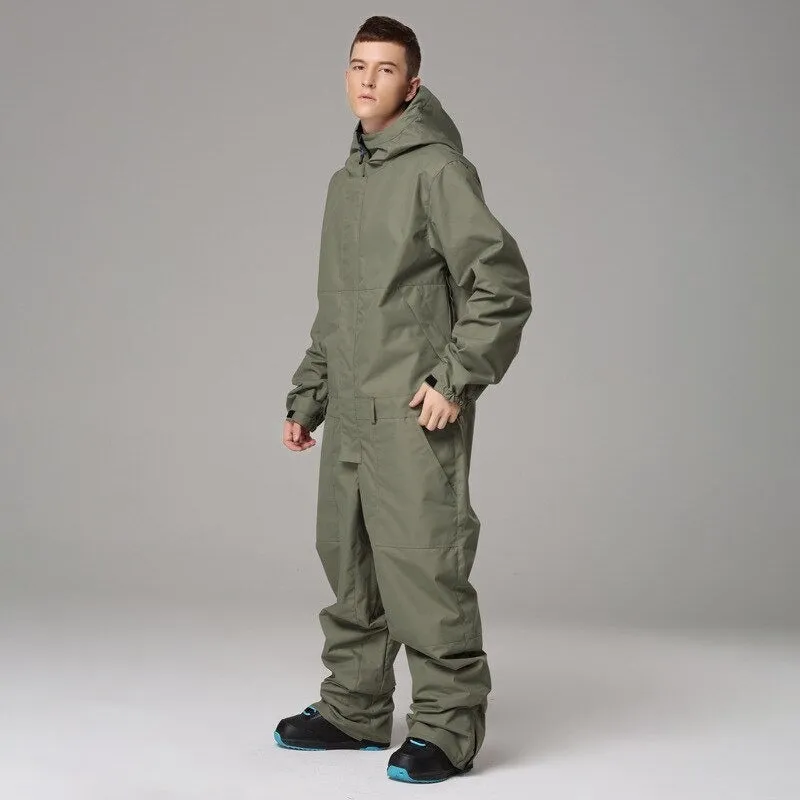 Waterproof Hiking Jumpsuit Skiing Set