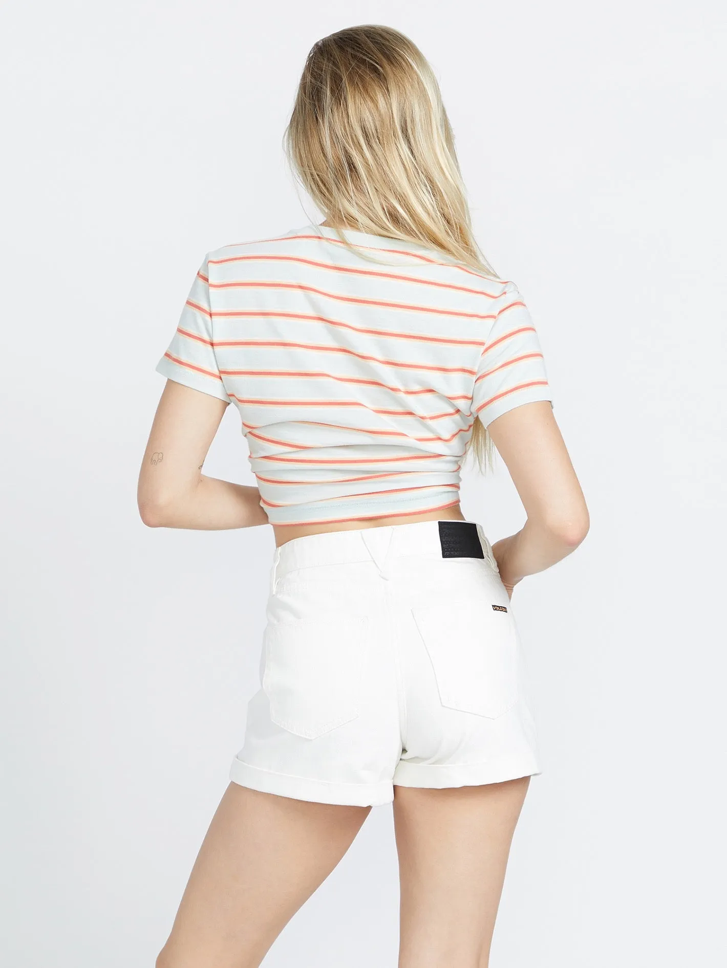 Weellow Denim Shorts - Star White