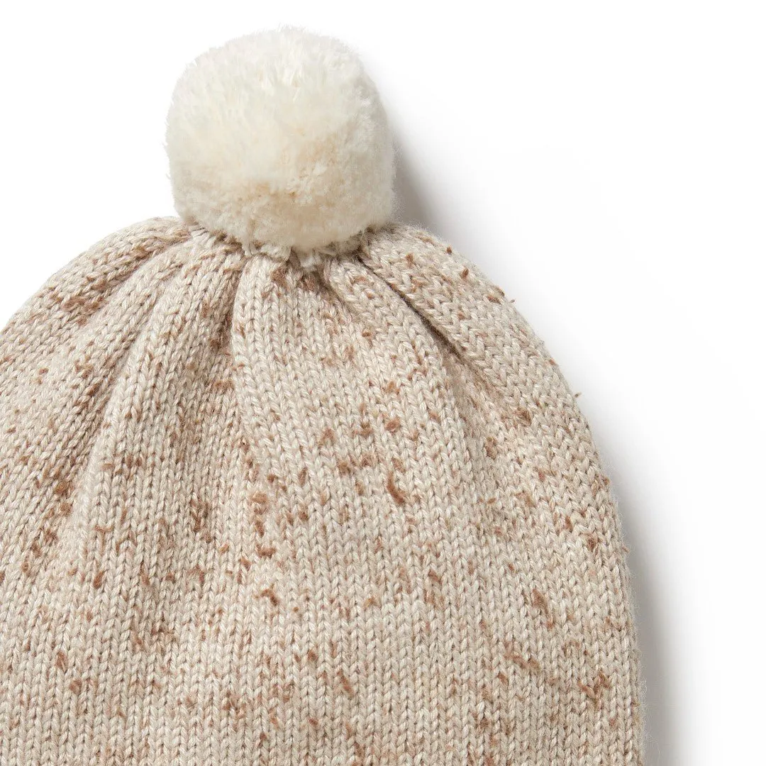 Wilson & Frenchy Almond Fleck Knitted Hat