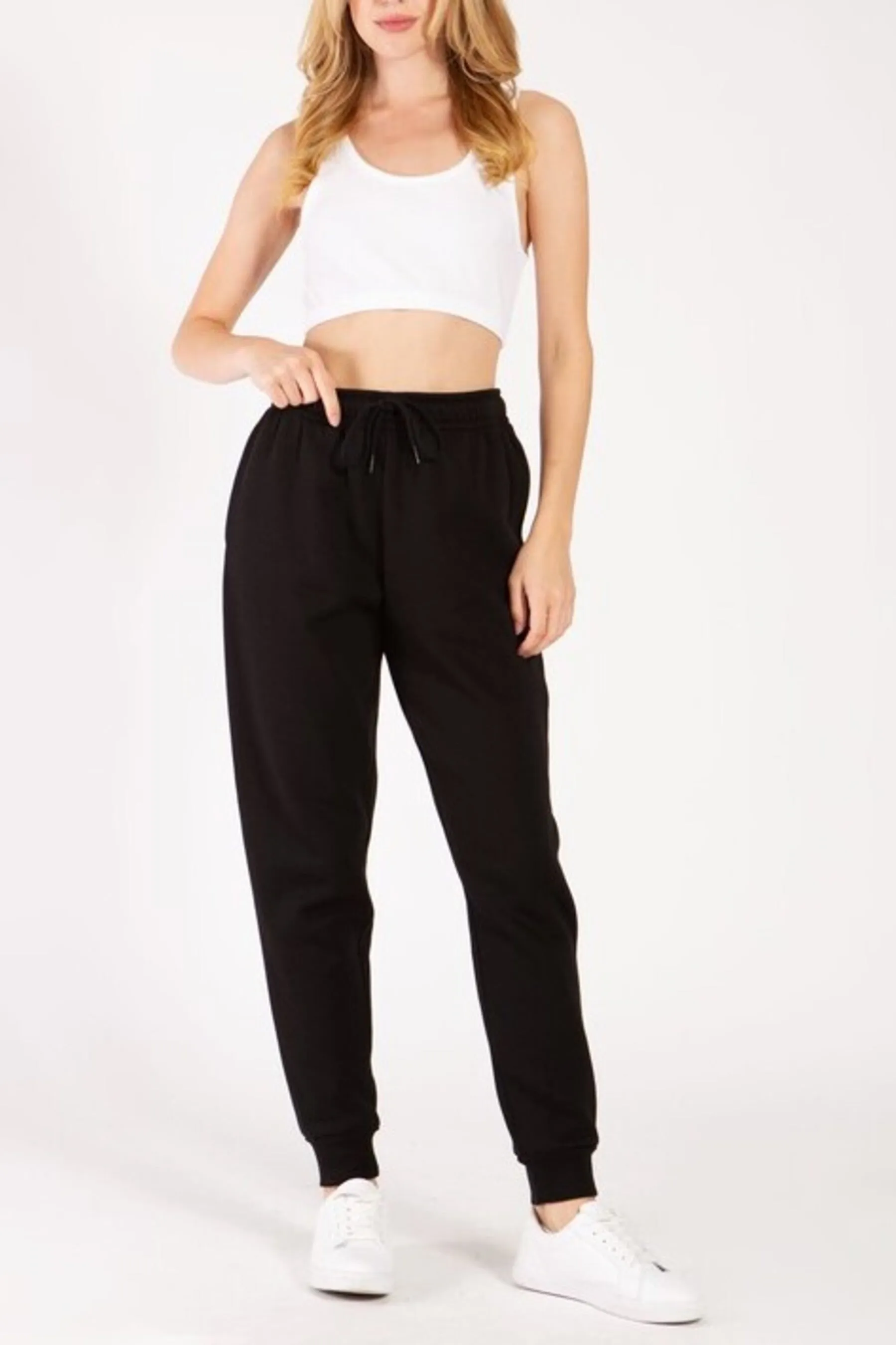 Women's Casual Fleece Jogger Sweatpants